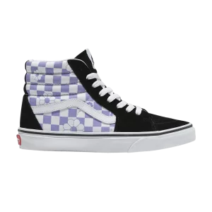 Vans Sk8-Hi 'Floral Check' Sneakers Lavender/Black VN0007NSO95