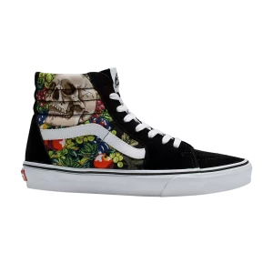 Vans Sk8-Hi 'Fruit Skull' Sneakers Black/White VN0005U9BA2