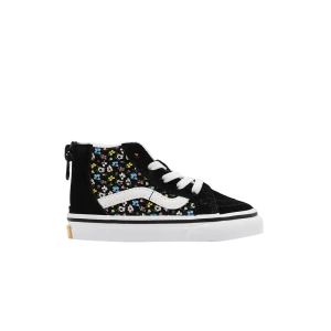 Vans Sk8-Hi Zip Toddler 'Ditsy Floral Black 'Sneakers Black Floral/Multi VN000D0NBMV