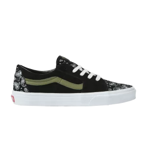 Vans Sk8-Low 'Paisley – Black Green 'Sneakers Black/Green VN0A5KXDBLK