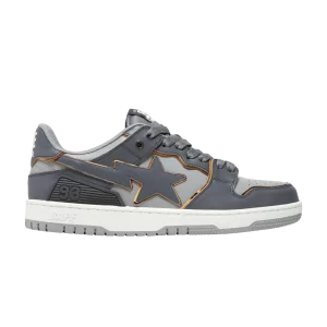 BAPE Sk8 Sta #3 L 'Gray Gold 'Sneakers Grey 1J30191025 GRY