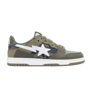 BAPE Sk8 Sta #4 M1 'Olive Drab 'Sneakers Olive Speck 1J30191026 OLV