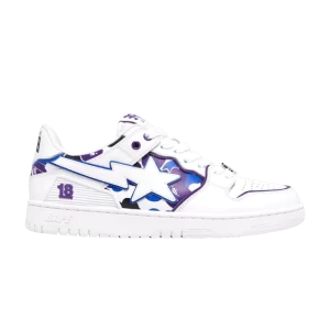 BAPE Sk8 Sta 'Hong Kong 18th Anniversary' Sneakers White 1K22191302 WHT