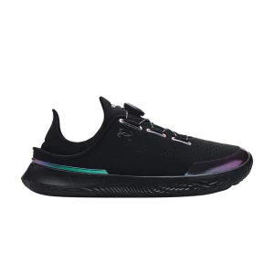 Under Armor SlipSpeed 'Black Iridescent' Sneakers Black/Rainbow 3026197 003