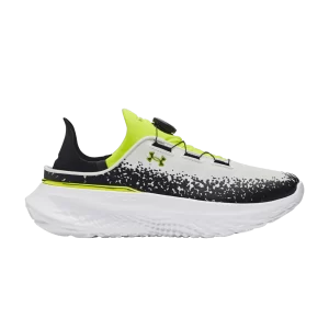 Under Armor SlipSpeed Mega 'White High Vis Yellow' Sneakers White/Black/Yellow High Security 3028539 107