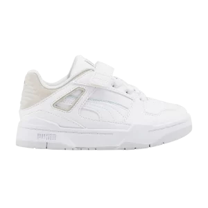 Puma Slipstream Little Kid 'White Feather Grey' Sneakers White/Feather gray 388519 05