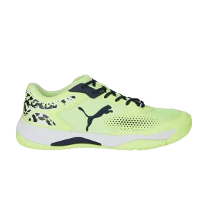 Puma Solarcourt RCT Padel 'Fast Yellow Camo' Sneakers Fast Yellow/Navy/White 107296 01