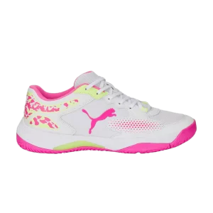 Puma Solarcourt RCT Padel 'White Ravish Camo' Sneakers White/Ravish/Fast yellow 107296 03