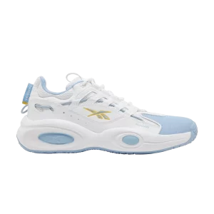 Reebok Solution Mid 'Nuggets' Sneakers Shoes White/Liquid Blue/Toxic Yellow GX8930