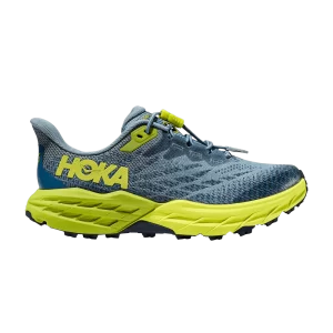 HOKA Speedgoat 5 Kids 'Stone Blue Dark Citron' Stone Blue/Dark Citron 1134470 SBDCT