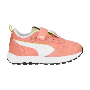 Puma SpongeBob SquarePants x Rider FV Little Kid 'Patrick 'sneakers Carnation pink/White 392120 01