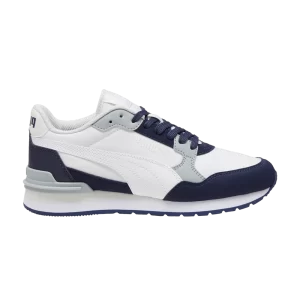 Sneakers Puma ST Runner v4 Nylon Big Kid 'White Navy 'Feather Gray/White/Navy/Cool Medium Gray 399739 04