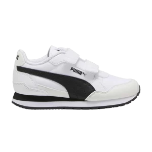 Sneakers Puma ST Runner v4 Nylon Little Kid 'White Black 'White/Black/Cast Iron 399740 02