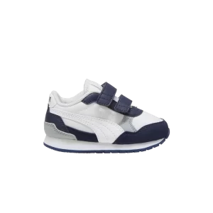 Sneakers Puma ST Runner v4 Nylon Toddler 'White Navy 'Feather Gray/White/Navy/Cool Medium Gray 399741 04