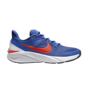 Nike Star Runner 4 GS 'Astronomy Blue Total Orange' Astronomical Blue/White/Total Orange/Team Orange DX7615 402