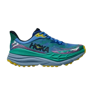 HOKA Stinson 7 'Virtual Blue Tech Green' Sneakers Virtual Blue/Tech Green 1141530 VTC