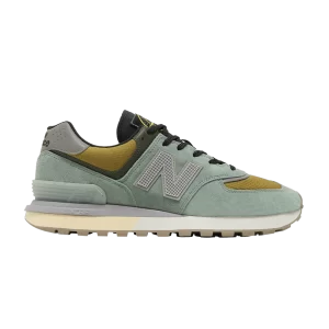 New Balance Stone Island x 574 Legacy 'Light Green' Sneakers Light green/Mustard gold U574LGTN