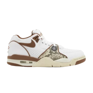 Nike Stussy x Air Flight 89 Low SP 'Pecan' White/Pecan/Fossil FD6475 100