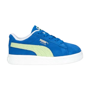 Puma Suede Classic 21 Infant 'Victoria Blue Fast Yellow' Sneakers Victoria Blue/Fast Yellow 380825 13