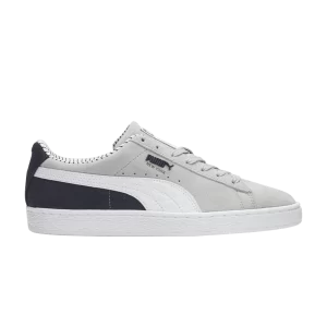 Puma Suede Classic 'NYC Pinstripe' Sneakers Platinum grey/White/Parisian night 390379 01