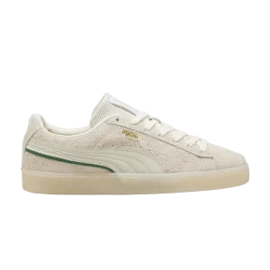 Puma Suede Classics OG 'Warm White Archive Green' Sneakers Warm White/Gray Grey/Archive Green 398569 01