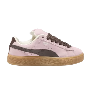 Puma Suede XL Big Kid 'Peach Smoothie Gum' Sneakers Peach Smoothie/Chestnut Brown/Matte Ivory 398180 01