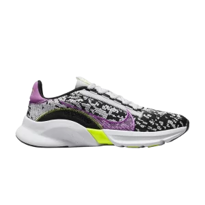 Nike SuperRep Go 3 Next Nature Flyknit 'Platinum Black Fuchsia' Pure Platinum/Black/Volt/Fuchsia Dream DH3394 008