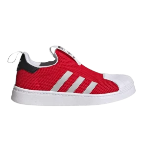 adidas Superstar 360 Little Kid 'Vivid Red White' Bright Red/Pure Grey/White GZ5034