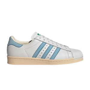 adidas Superstar 82 'Crystal White Clear Blue' Crystal White/Pure Blue/Green ID2151