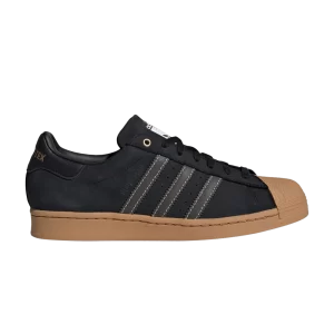 adidas Superstar GORE-TEX 'Black Gum' Sneakers Black/Bubble Gum/Shadow Olive IF6161