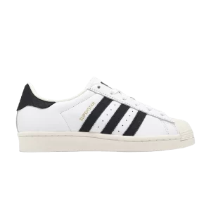 adidas Superstar 'White Black Trefoil Stripes' Sneakers Cloud White/Black/Metallic Gold IF3637