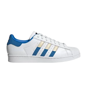 adidas Superstar 'White Royal Sand' Sneakers White Cloud/Sand Layers/Bright Royal HQ2167