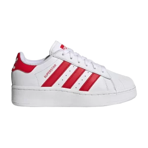 adidas Superstar XLG Big Kid 'White Scarlet' Sneakers White cloud/Better scarlet/White cloud IF0551