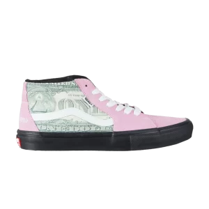 Vans Supreme x Skate Grosso Mid 'Dollar Bill - Pink' Pink VN0A5FCGPNK