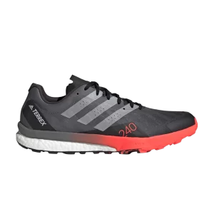 adidas Terrex Speed Ultra Trail 'Black Solar Red' Black/Matte Silver/Sunny Red GY6113