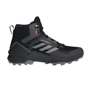 adidas Terrex Swift R3 Mid GORE-TEX 'Black Grey' Black/Triple Gray/Sunny Red HR1308