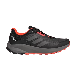 adidas Terrex Trail Rider 'Black Solar Red' Black/Quarter Gray/Sunny Red GW5523