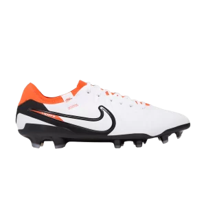 Nike Tiempo Legend 10 Pro FG 'Ready Pack' White/Bright Crimson/Black DV4333 100