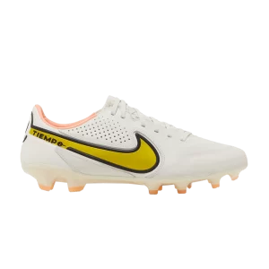 Nike Tiempo Legend 9 Pro FG 'Lucent Pack' Ghost/Sunset Glow/Yellow Strike DA1175 002