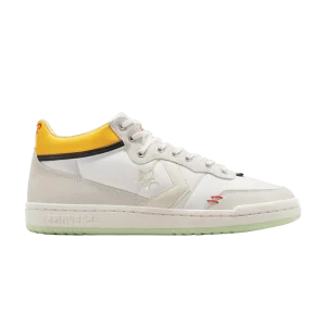 Converse Topo Chico x Marka27 x Fastbreak Pro Mid 'Topo Chico Bottle 'Sneakers Vintage White/Egret/Yellow A11437C