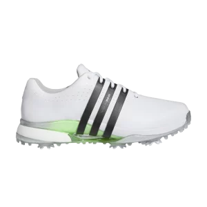 adidas Tour 360 24 Golf Wide 'White Green Spark' White Cloud/Black Color/Green Spark IF0247