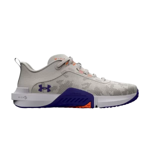 Under Armor TriBase Reign Vital 'Grey Mist Camo' Sneakers Gray Fog/Orange Explosion 3025568 102