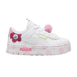 Puma Trolls x Mayze Crashed Little Kid 'Queen Poppy' Sneakers White/Sullen 398943 01