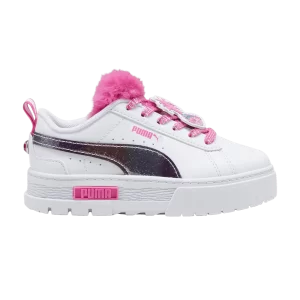 Puma Trolls x Mayze Little Kid 'Princess Poppy' Sneakers White/Ravish 396527 01