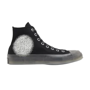 Converse Turnstile x Chuck 70 High 'Blackout' Sneakers Black/Grey/White A08656C