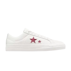 Converse Turnstile x One Star Pro Low 'Only One Star 'Sneakers White/Pink/White A08655C