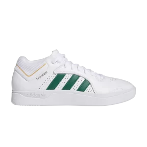 adidas Tyshawn Remastered 'White Dark Green' Sneakers Cloud White/Dark Green/Blue Bird IE0910