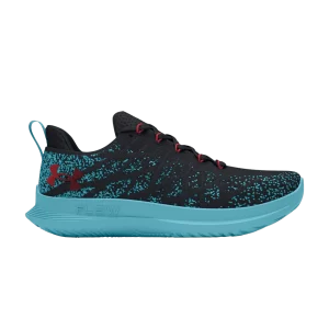 Under Armor Velociti 3 'Black Sky Blue' Sneakers Black/Sky Blue/Solstice Red 3026117 005