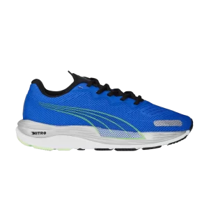 Puma Velocity Nitro 2 Big Kid 'Royal Sapphire' Sneakers Royal Sapphire/Effervescent Lime 392016 02