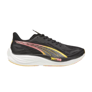 Puma Velocity Nitro 3 'Black Sun Stream' Sneakers Black/Silver/Solar Flow 309701 01